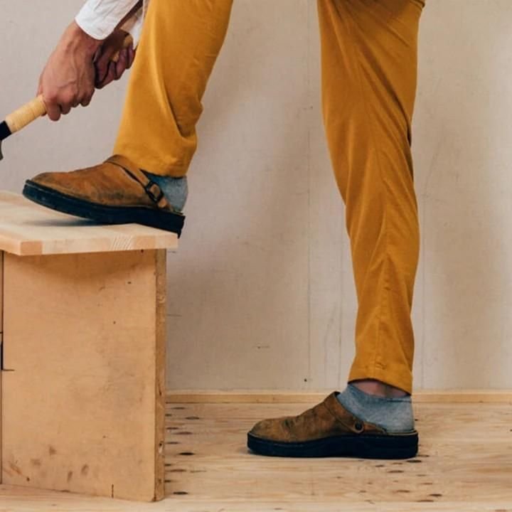 Zuecos cómodos sin cordones para mujer, elegantes y resistentes