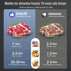 Envasadora al vacío profesional 8 en 1 | Cuchilla de corte de precisión integrada | Modos para alimentos secos y húmedos