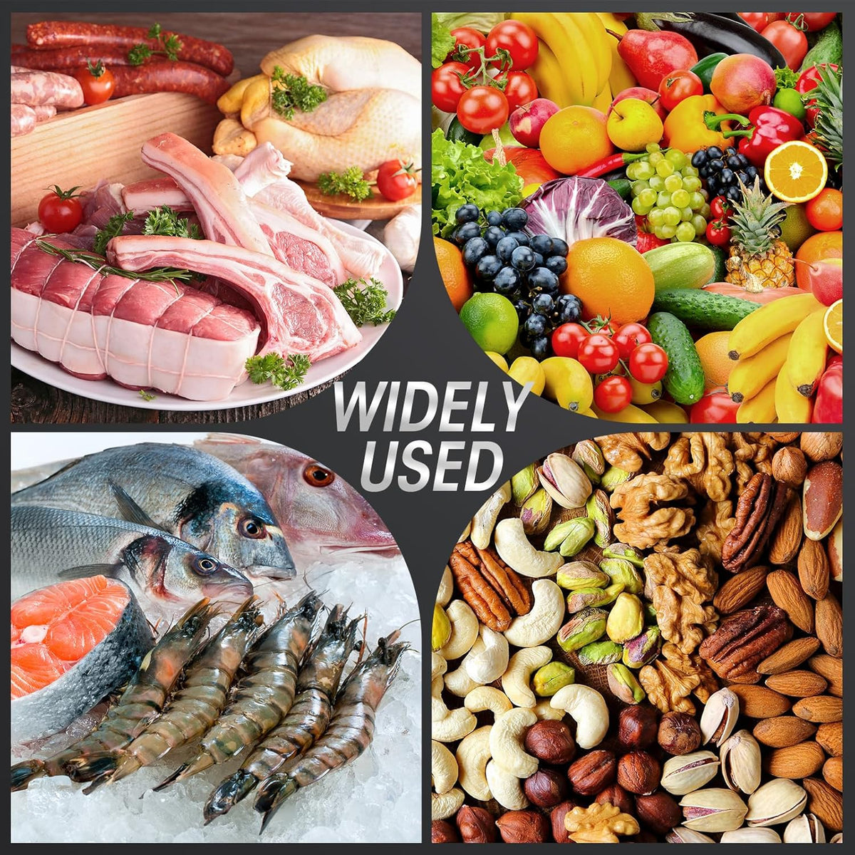 Envasadora al vacío profesional 8 en 1 | Cuchilla de corte de precisión integrada | Modos para alimentos secos y húmedos