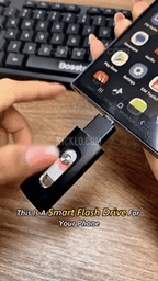 Unidad flash USB 4 en 1 | Dispositivo de almacenamiento OTG multipuerto