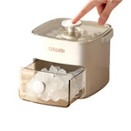 Fabricador de cubitos de hielo compacto – Rápido y silencioso para uso doméstico