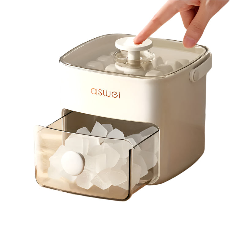 Fabricador de cubitos de hielo compacto – Rápido y silencioso para uso doméstico