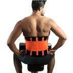 Faja reductora para hombre - Cinturón para sudar y quemar grasa abdominal