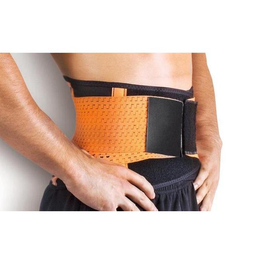 Faja reductora para hombre - Cinturón para sudar y quemar grasa abdominal