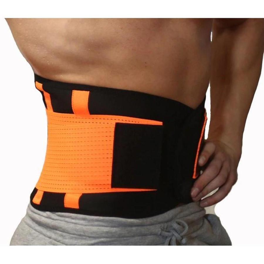 Faja reductora para hombre - Cinturón para sudar y quemar grasa abdominal
