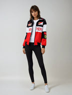 Chaqueta Ferrari vintage unisex – estilo retro racing