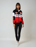 Chaqueta Ferrari vintage unisex – estilo retro racing