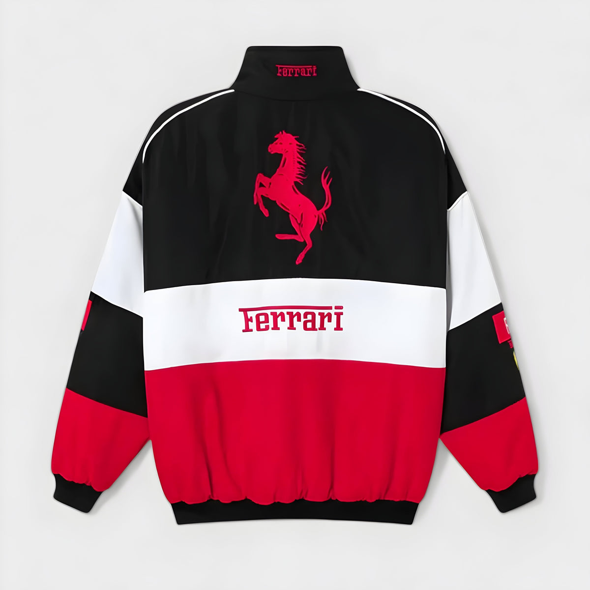 Chaqueta Ferrari vintage unisex – estilo retro racing
