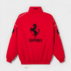 Chaqueta Ferrari vintage unisex – estilo retro racing