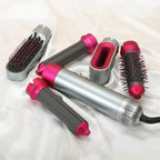 Styler para el pelo 5 en 1 con rizador automático, secador y cepillo alisador