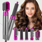 Styler para el pelo 5 en 1 con rizador automático, secador y cepillo alisador