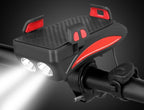 FahrRadPro | Accesorios multifuncionales para bicicleta: soporte, batería externa, luces LED y bocina.