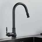 FLEXTAP – Grifo de cocina extraíble de estilo antiguo con caño alto para fregadero