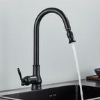 FLEXTAP – Grifo de cocina extraíble de estilo antiguo con caño alto para fregadero