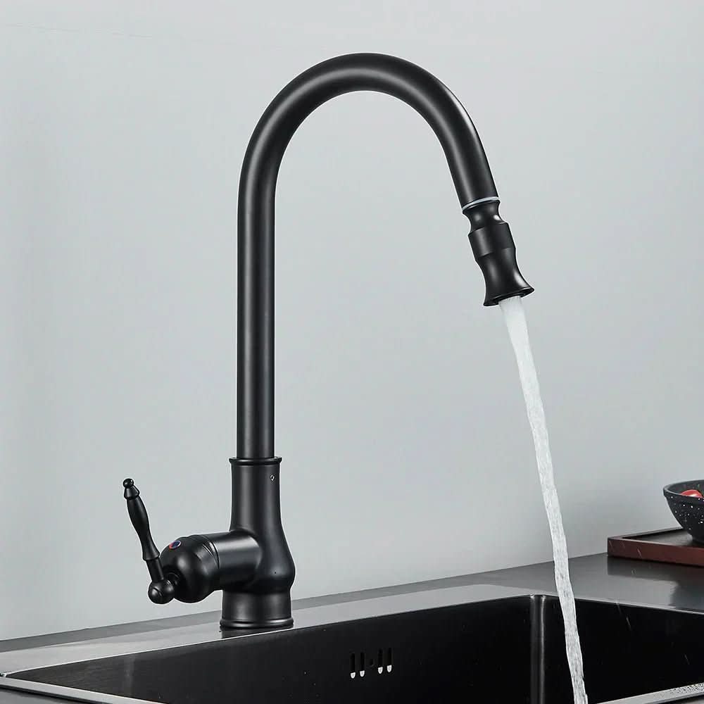 FLEXTAP – Grifo de cocina extraíble de estilo antiguo con caño alto para fregadero