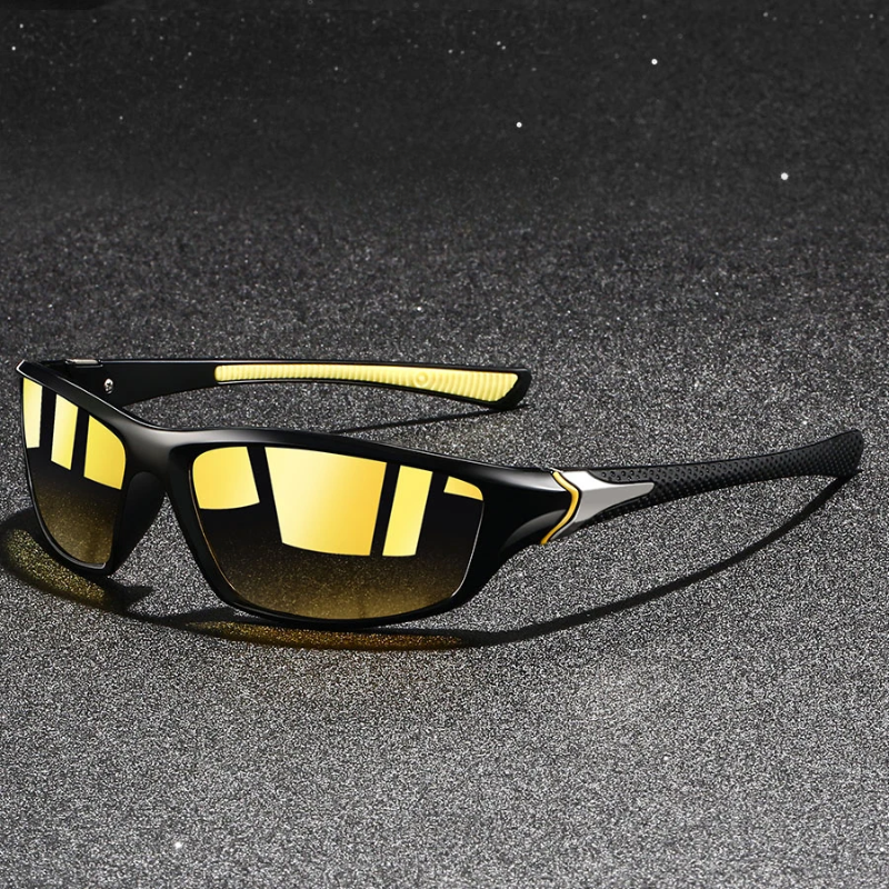 Gafas de sol polarizadas para hombre – Montura metálica ligera con protección UV400