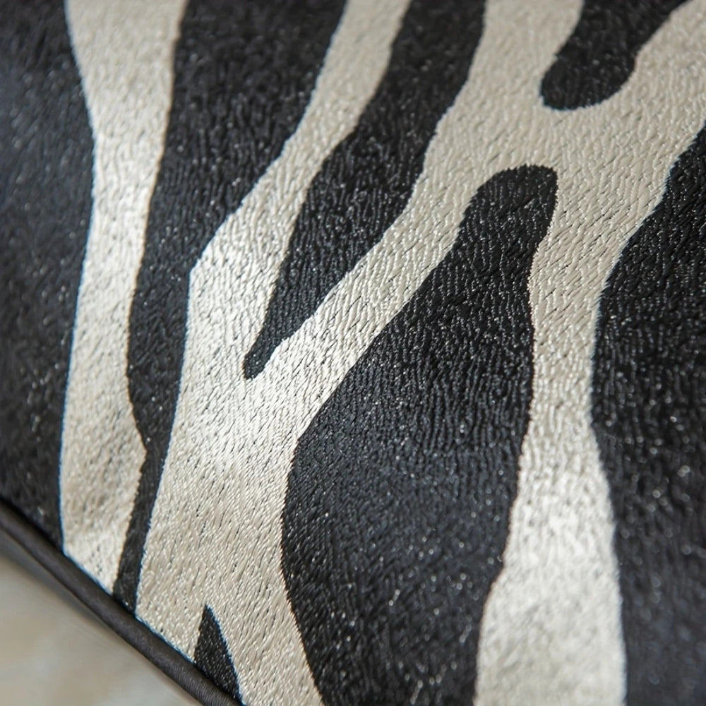 Funda de cojín de lujo con dorado áurico