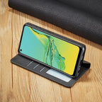 Funda magnética de piel para teléfonos Samsung: protección con estilo