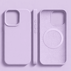 Funda magnética de silicona para iPhone - Tacto suave y compatible con MagSafe