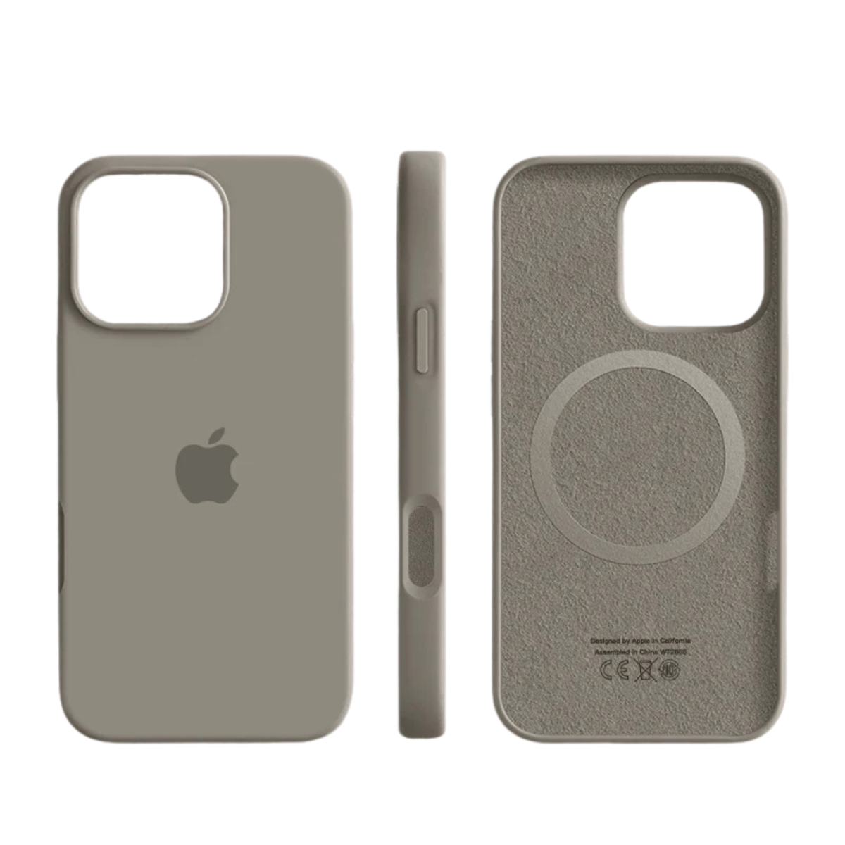 Funda magnética de silicona para iPhone - Tacto suave y compatible con MagSafe