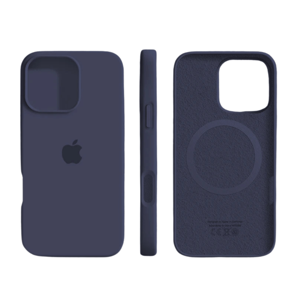 Funda magnética de silicona para iPhone - Tacto suave y compatible con MagSafe
