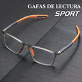 Gafas de lectura deportivas de hombre ultraligeras con filtro de luz azul para la presbicia