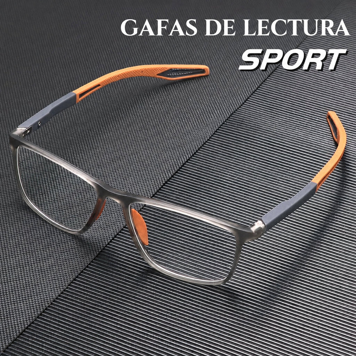 Gafas de lectura deportivas de hombre ultraligeras con filtro de luz azul para la presbicia