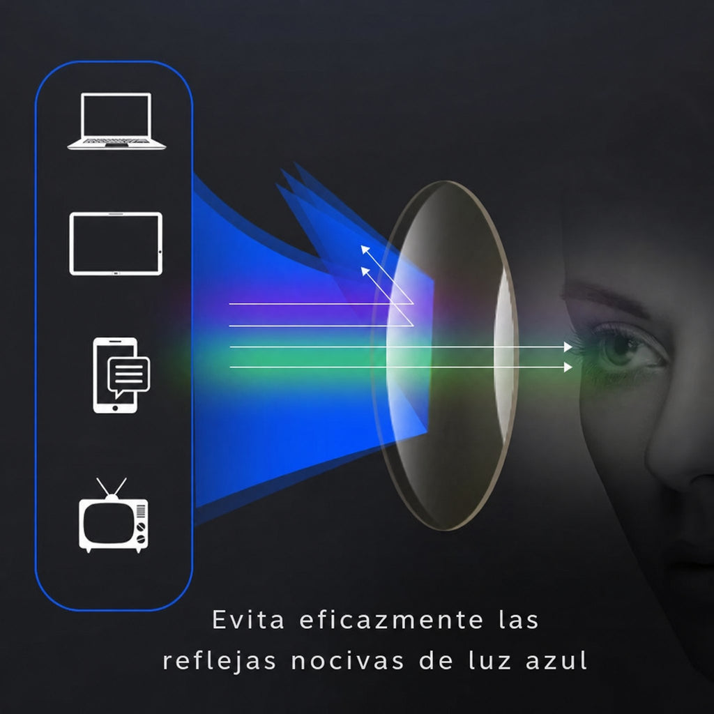 Gafas de lectura deportivas de hombre ultraligeras con filtro de luz azul para la presbicia