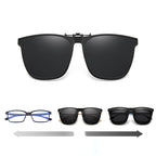 Gafas de sol con clip para gafas graduadas