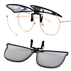 Gafas de sol con clip para gafas graduadas