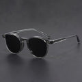 Gafas de sol para hombre RetroView – Gafas redondas de carey con montura ligera