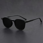 Gafas de sol para hombre RetroView – Gafas redondas de carey con montura ligera
