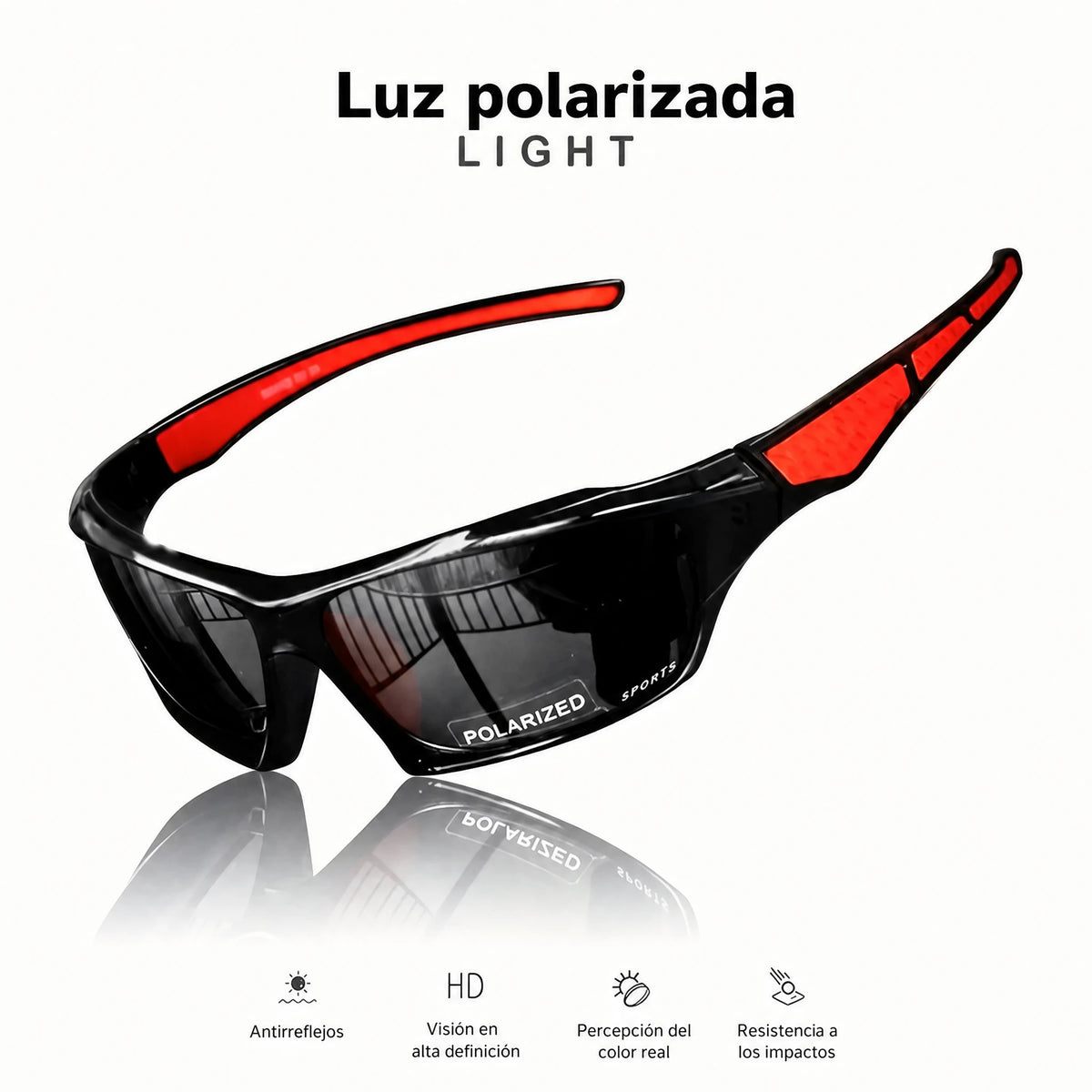Gafas de sol redondas de metal polarizadas con protección UV400 para hombre y mujer