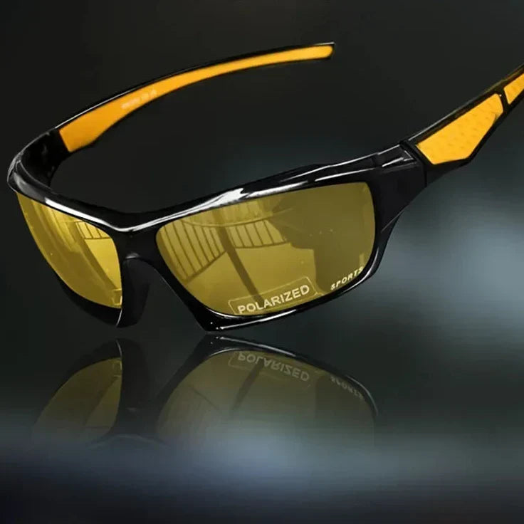Gafas de sol redondas de metal polarizadas con protección UV400 para hombre y mujer