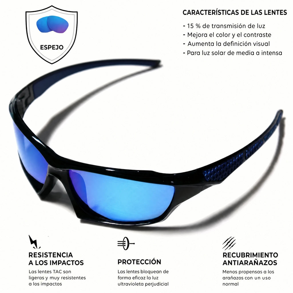 Gafas de sol redondas de metal polarizadas con protección UV400 para hombre y mujer