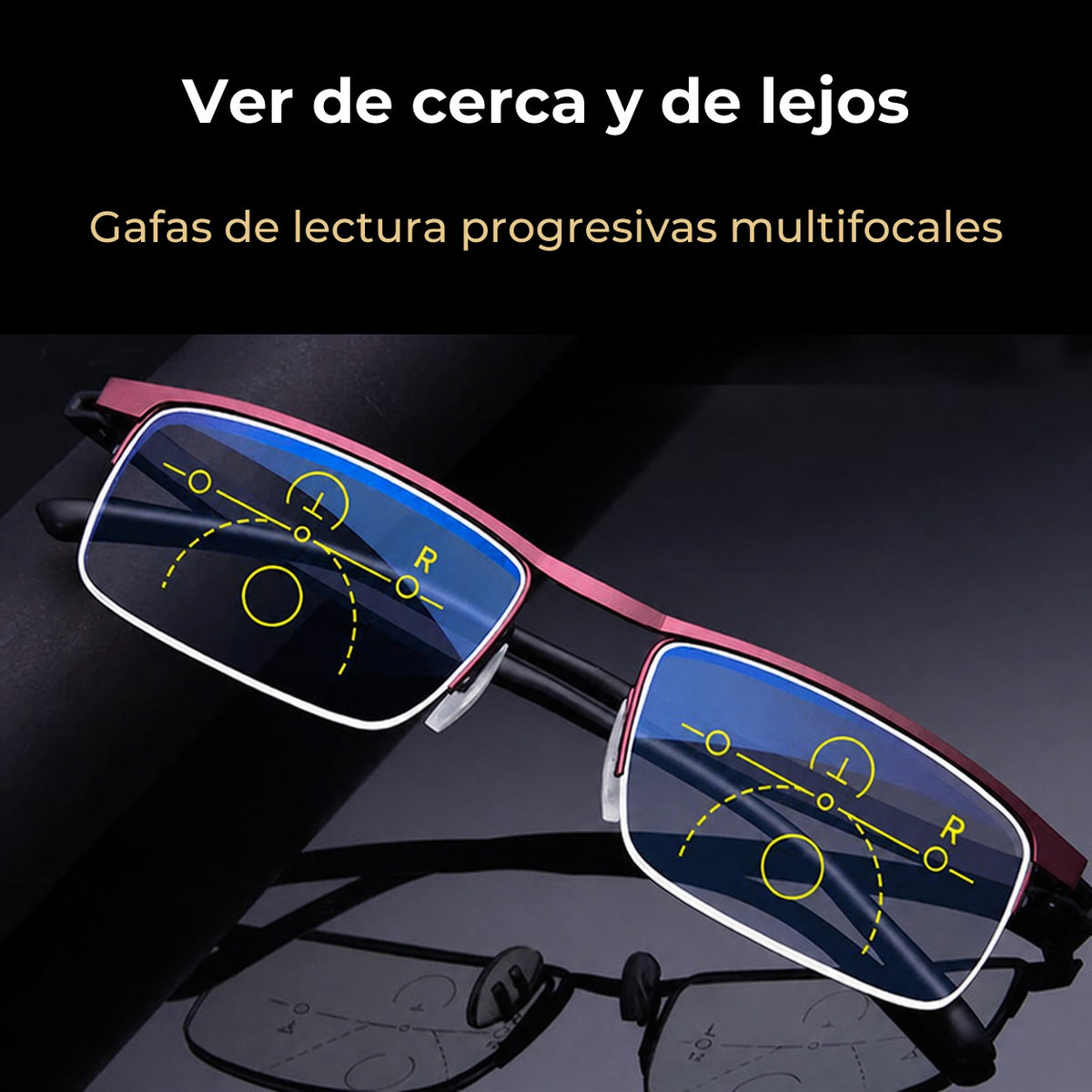 Gafas progresivas multifocales