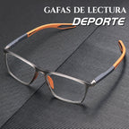 Gafas progresivas deportivas ultraligeras con filtro de luz azul