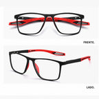 Gafas progresivas deportivas ultraligeras con filtro de luz azul