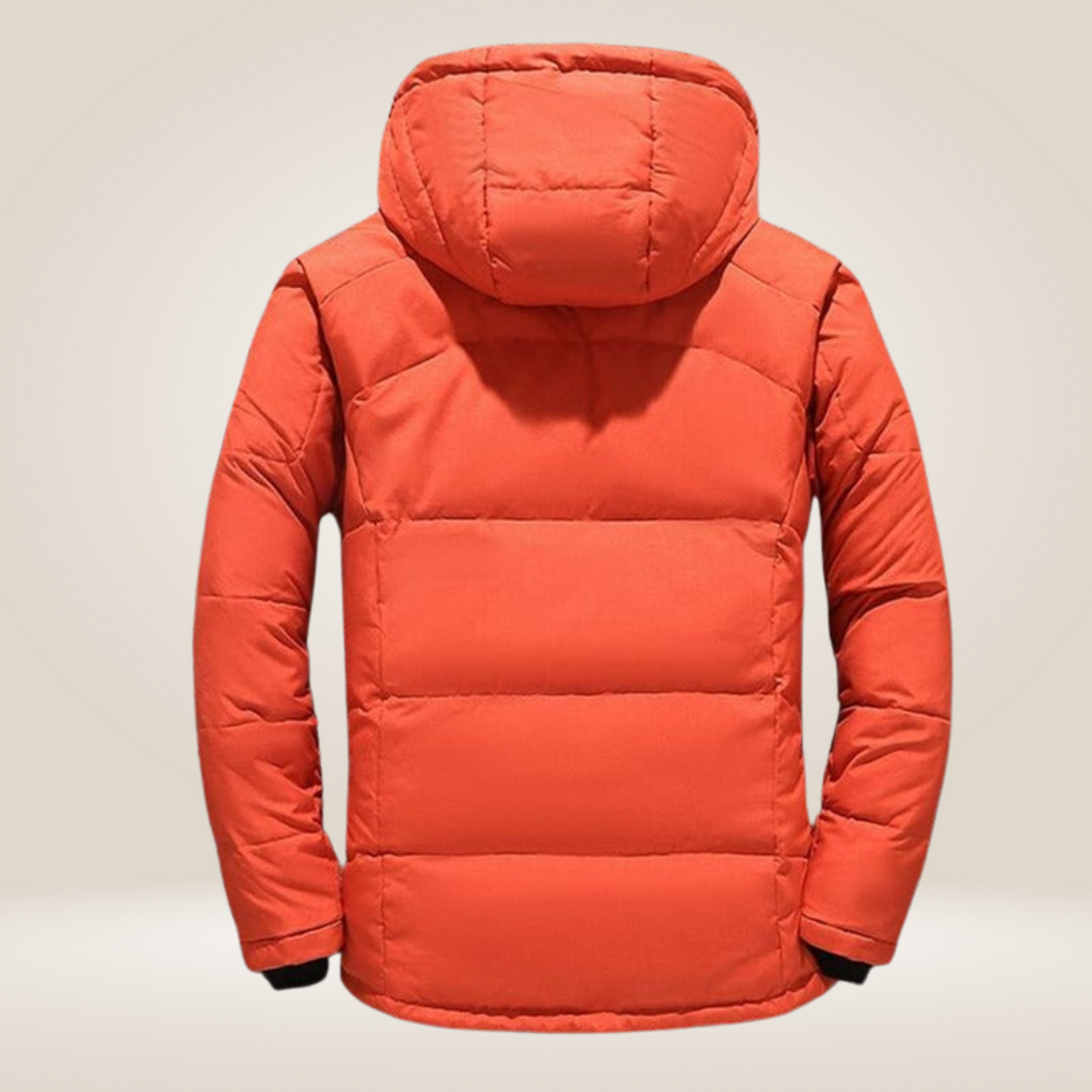 Parka de invierno para hombre Nordfall – acolchada, con forro polar, resistente al viento y al agua