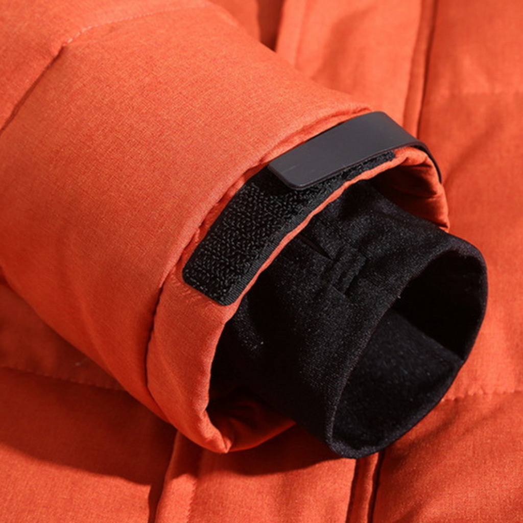 Parka de invierno para hombre Nordfall – acolchada, con forro polar, resistente al viento y al agua