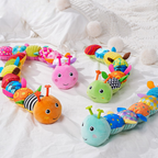Oruga Interactiva Musical – Juguete Educativo de Peluche para Bebés y Primera Infancia