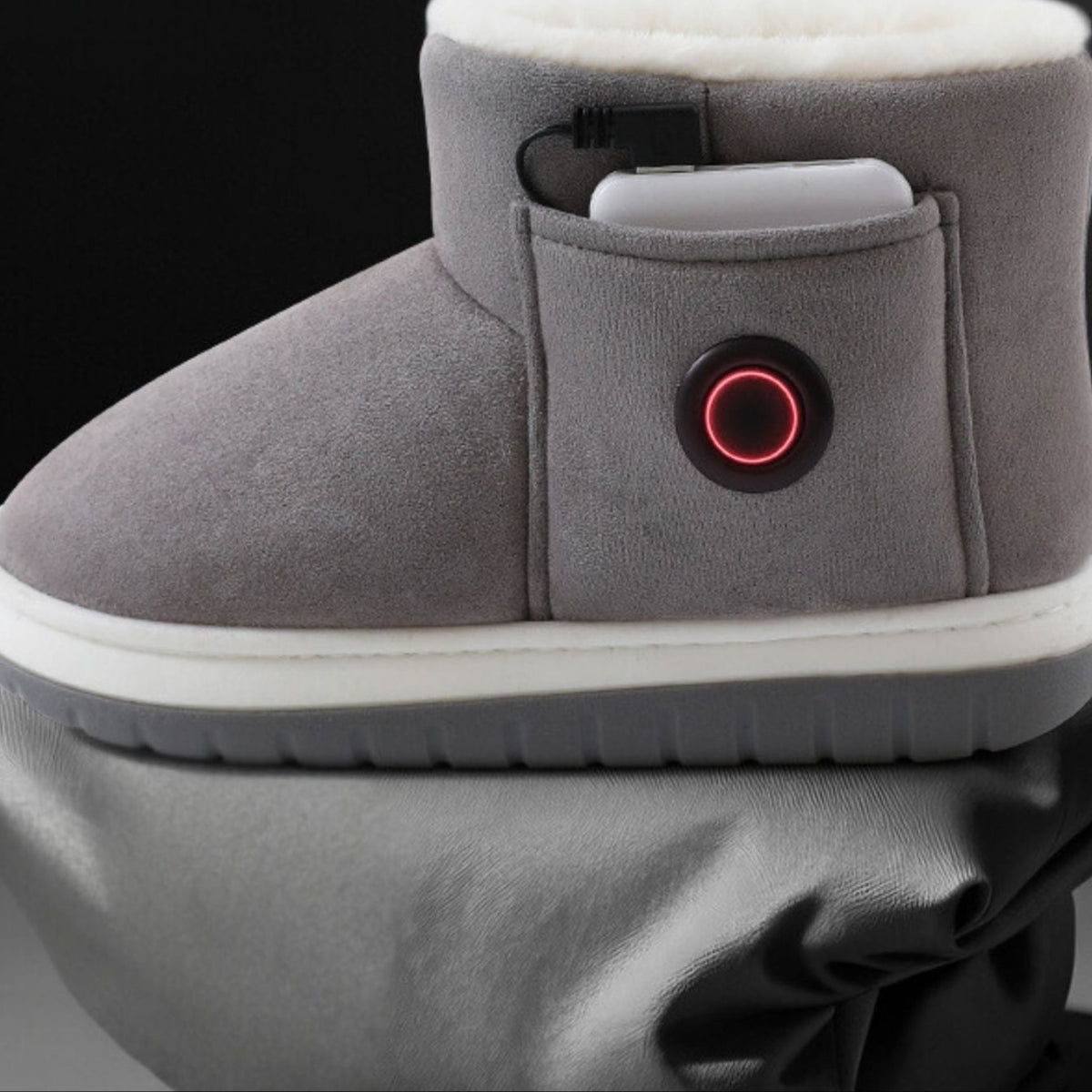 Pantuflas calefactables por USB – 3 niveles de calor