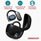 Auriculares Traductores Inteligentes 144 Idiomas en Tiempo Real