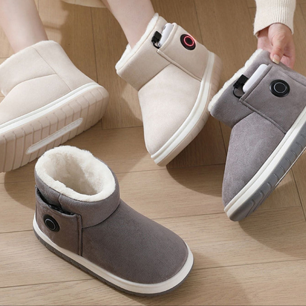 Pantuflas calefactables por USB – 3 niveles de calor
