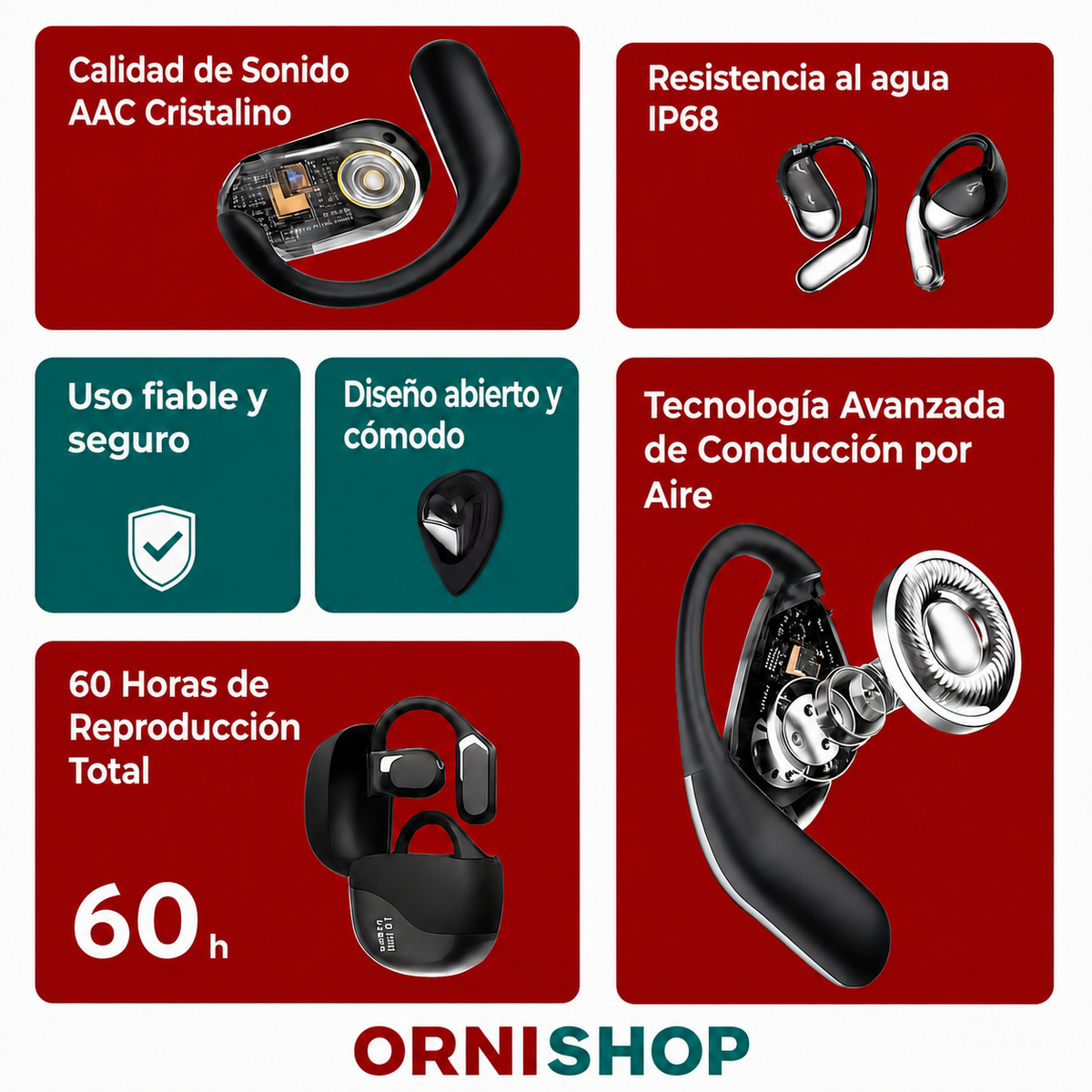 Auriculares Traductores Inteligentes 144 Idiomas en Tiempo Real