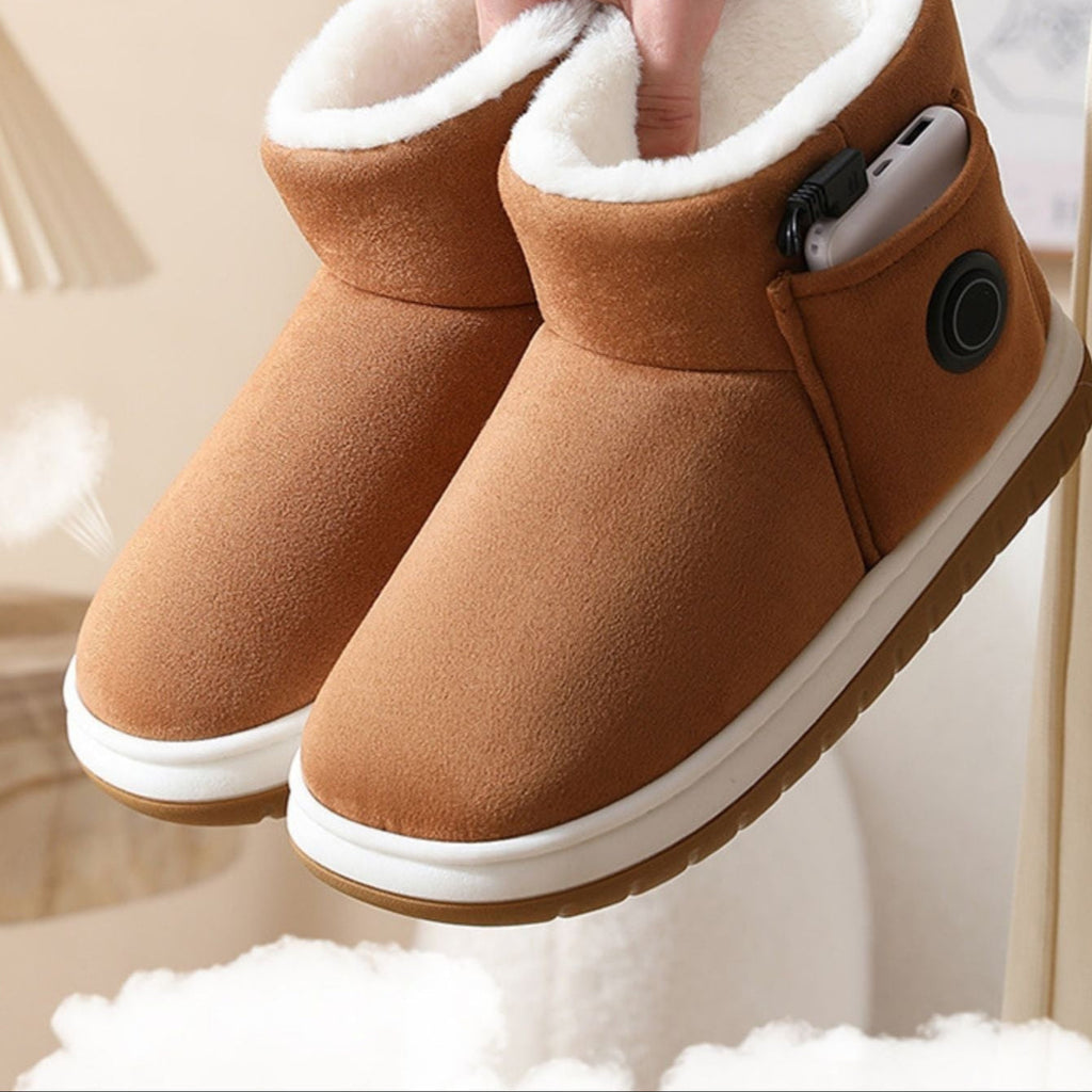Pantuflas calefactables por USB – 3 niveles de calor