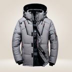 Parka de invierno para hombre Nordfall – acolchada, con forro polar, resistente al viento y al agua