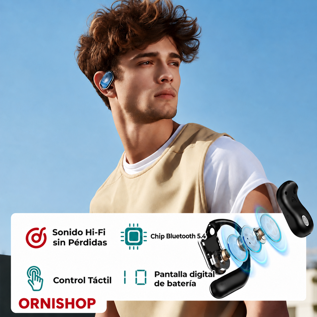 Auriculares Traductores Inteligentes 144 Idiomas en Tiempo Real