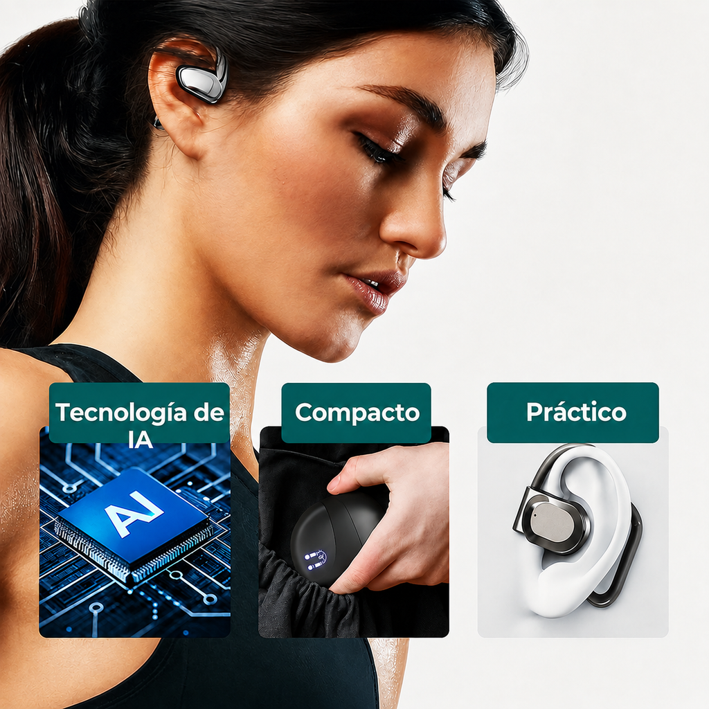 Auriculares Traductores Inteligentes 144 Idiomas en Tiempo Real