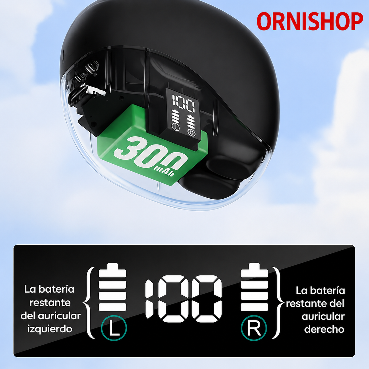Auriculares Traductores Inteligentes 144 Idiomas en Tiempo Real